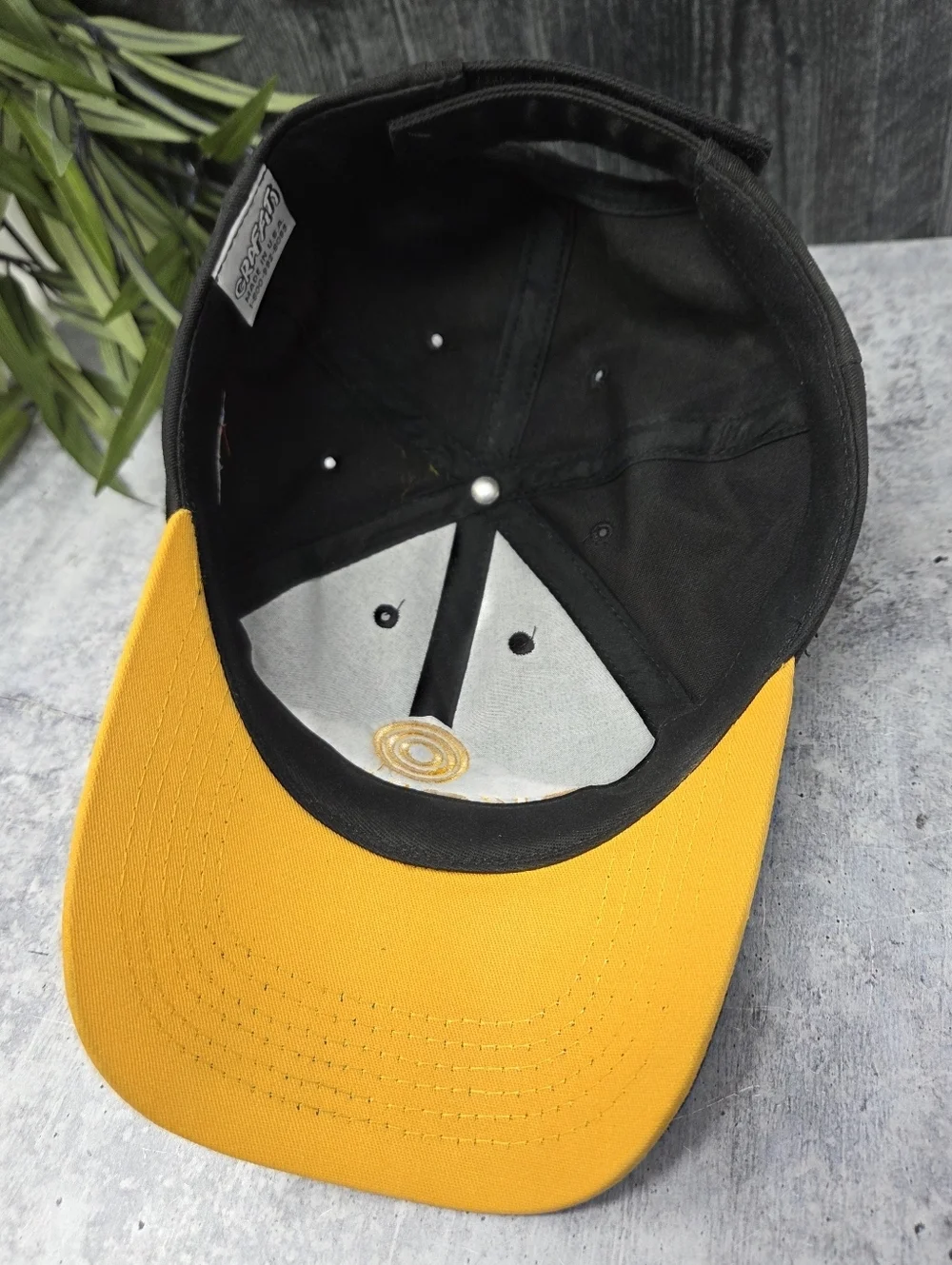 Okonite Cables Black & Yellow Graphic Promo Hat Electrical Wire Manufacturer